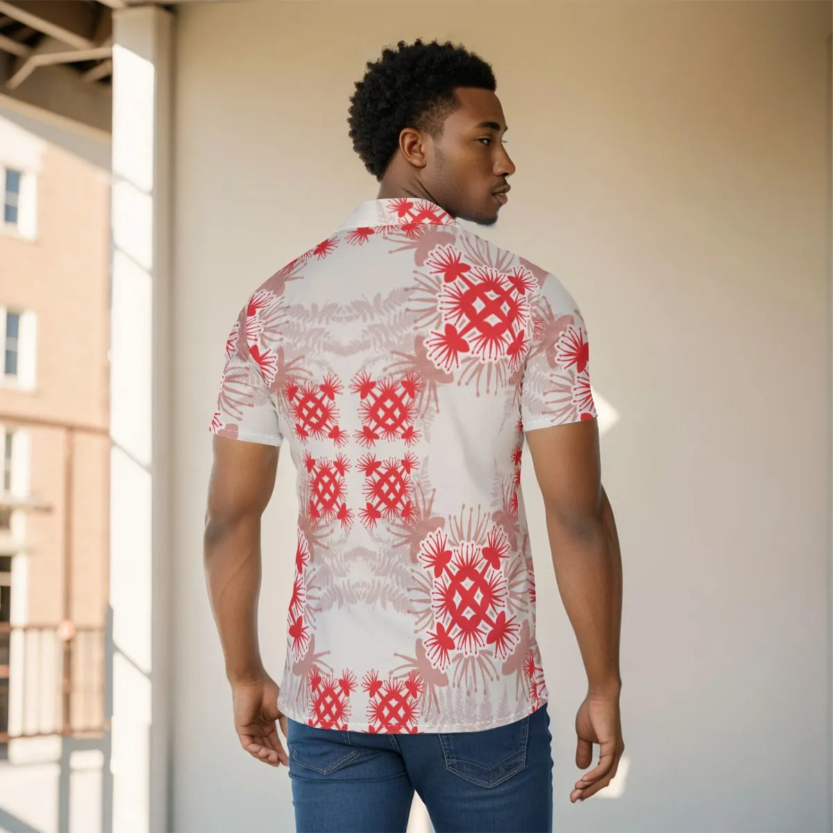 Kalikimaka Kane Button Shirt