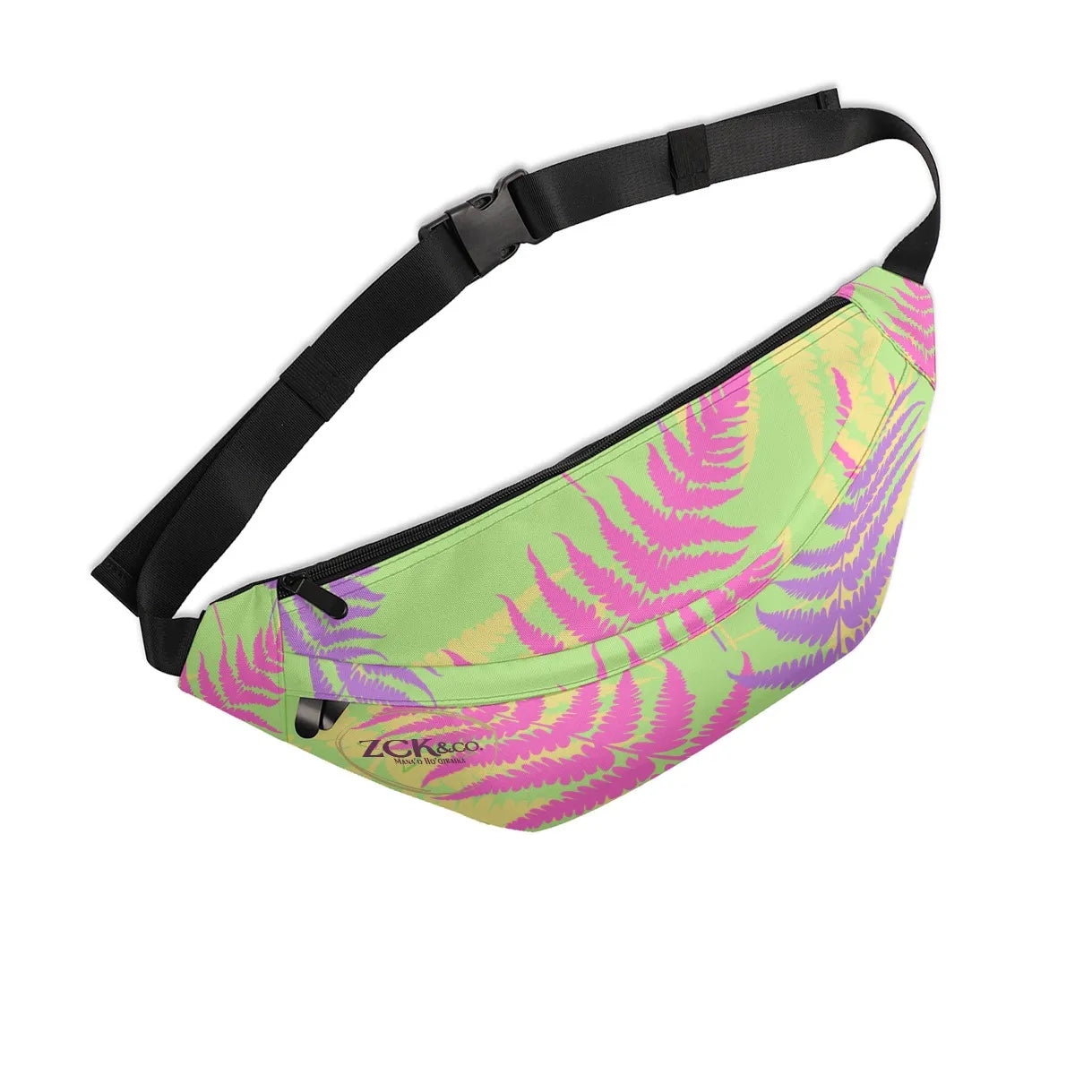 Large Fanny Pack- Neon Palapalai Mix