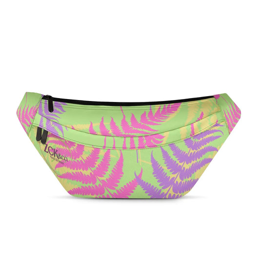 Large Fanny Pack- Neon Palapalai Mix