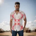 Kalikimaka Kane Button Shirt