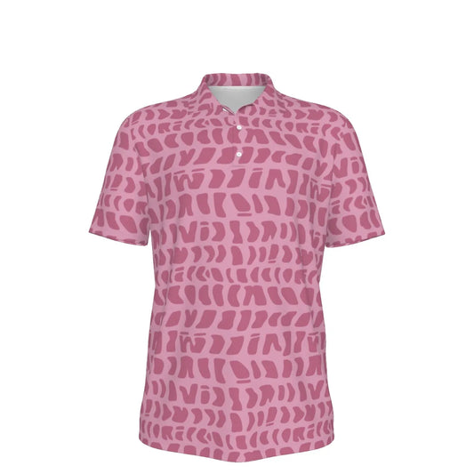 Pieces of Shell Dri-Fit Polo - Pink