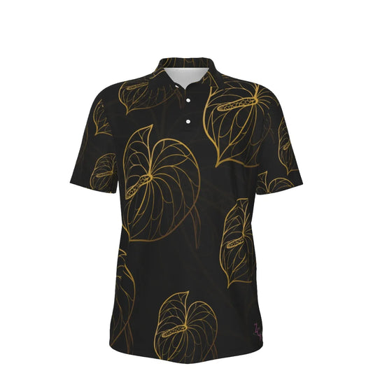 Gold Anthurirum Kane DRI-FIT Polo