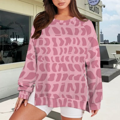 Malie Sweater -Pink Pieces of shell