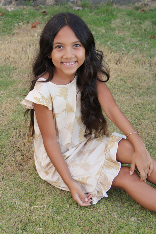 Tita Dress- Beige Palapalai